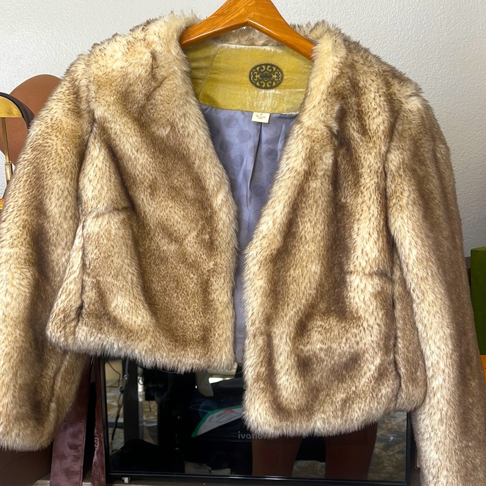Vintage faux fur